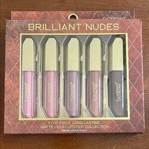 Brilliant Nudes Matte Liquid Lipstick Set